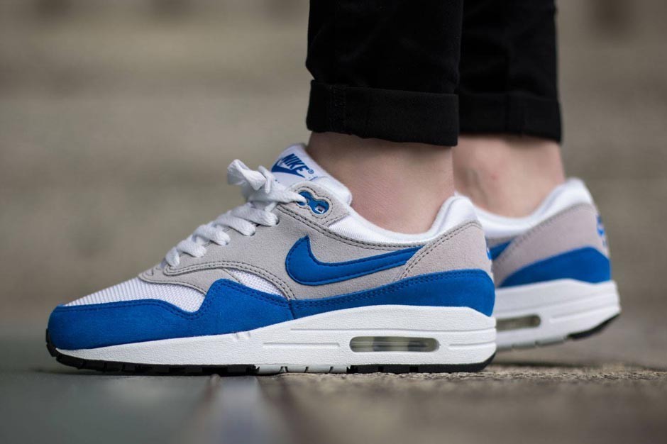 nike air max 1 blanc bleu nike air max 1 blanc bleu